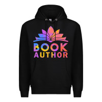 Black book author funny author book writing Premium Hoodie - linhVisuals