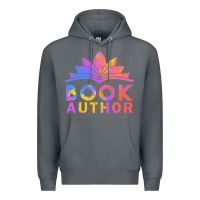Rock book author funny author book writing Premium Hoodie - linhVisuals