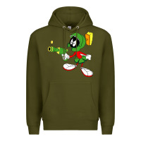 Army Green marvin the martian Premium Hoodie - linhVisuals