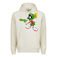Oatmeal Heather marvin the martian Premium Hoodie - linhVisuals