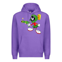 Purple marvin the martian Premium Hoodie - linhVisuals