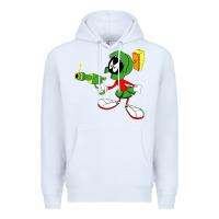 White marvin the martian Premium Hoodie - linhVisuals