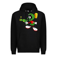 Black marvin the martian Premium Hoodie - linhVisuals