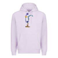Lilac road runner Premium Hoodie - linhVisuals