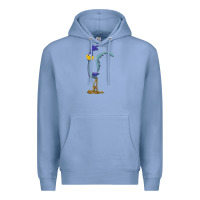 Colony Blue road runner Premium Hoodie - linhVisuals