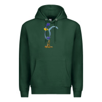 Sports Green road runner Premium Hoodie - linhVisuals