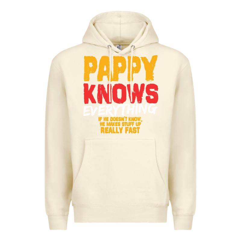 Pappy Knows Everything Premium Hoodie by linhVisuals | Teevron