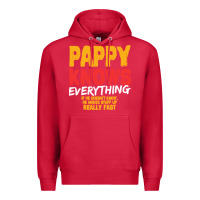 Cardinal pappy knows everything Premium Hoodie - linhVisuals