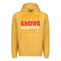 Mustard pappy knows everything Premium Hoodie - linhVisuals