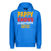 True Royal pappy knows everything Premium Hoodie - linhVisuals