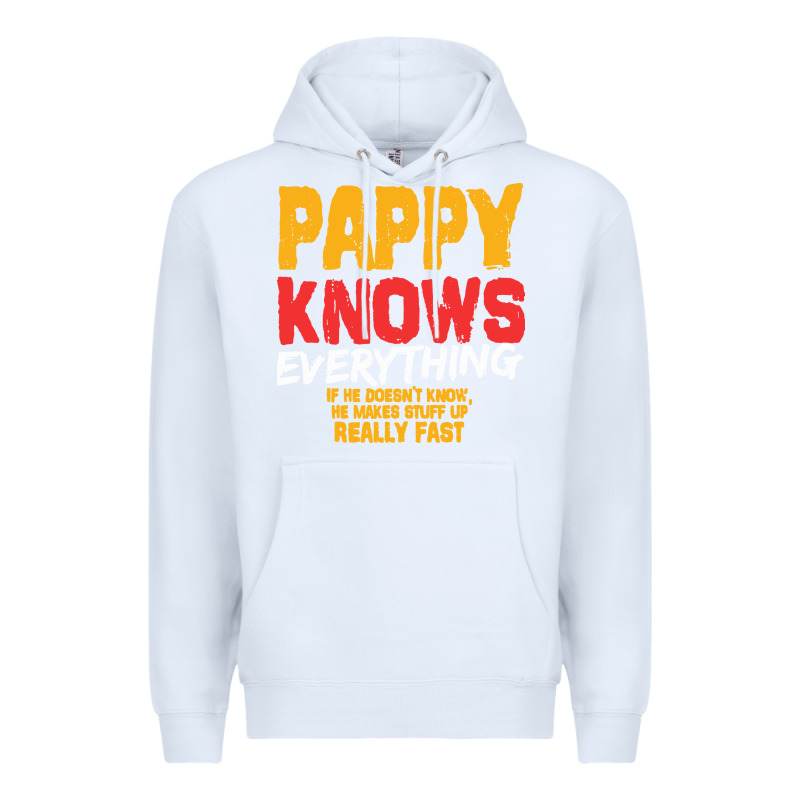 Pappy Knows Everything Premium Hoodie by linhVisuals | Teevron