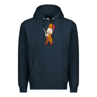 Navy elmer fudd Premium Hoodie - linhVisuals