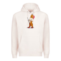 Pale Pink elmer fudd Premium Hoodie - linhVisuals