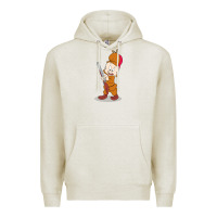 Oatmeal Heather elmer fudd Premium Hoodie - linhVisuals