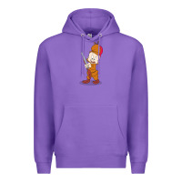 Purple elmer fudd Premium Hoodie - linhVisuals