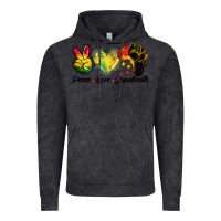 Vintage Arctic peace love juneteenth Vintage Hoodie - BarkalooDesign
