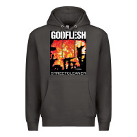 Smoke GODFLESH Streetcleaner Premium Hoodie - linhVisuals