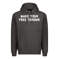 Smoke make your free throws Premium Hoodie - linhVisuals