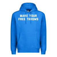 True Royal make your free throws Premium Hoodie - linhVisuals