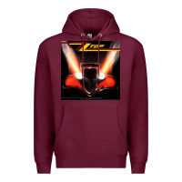 Burgundy Zz Töp Legend Premium Hoodie - linhVisuals