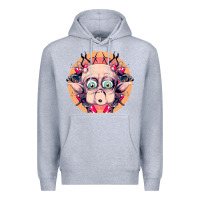 Heather Grey mac Premium Hoodie - linhVisuals