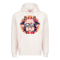 Pale Pink mac Premium Hoodie - linhVisuals