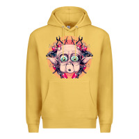 Antique Gold mac Premium Hoodie - linhVisuals