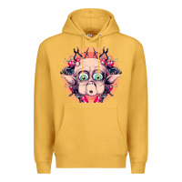 Mustard mac Premium Hoodie - linhVisuals
