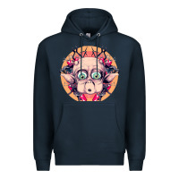 Navy mac Premium Hoodie - linhVisuals