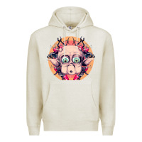 Oatmeal Heather mac Premium Hoodie - linhVisuals