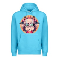 Ocean Blue mac Premium Hoodie - linhVisuals