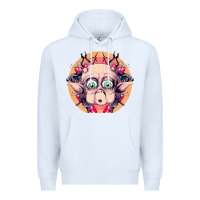 White mac Premium Hoodie - linhVisuals