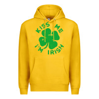 Lemon kiss me im irish funny saint patrick day womens Premium Hoodie - linhVisuals