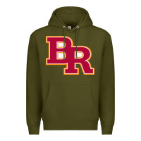 Army Green brother rice high school 3 Premium Hoodie - linhVisuals
