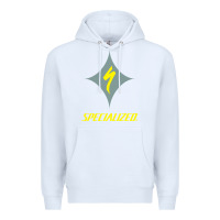 White Specialized Bikes Bicycle Premium Hoodie - linhVisuals