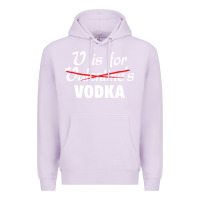 Lilac is for vodka valentine's day Premium Hoodie - linhVisuals