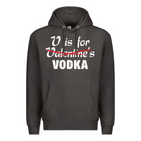 Smoke is for vodka valentine's day Premium Hoodie - linhVisuals