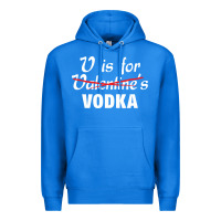 True Royal is for vodka valentine's day Premium Hoodie - linhVisuals