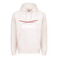 Pale Pink is for vodka valentine's day Premium Hoodie - linhVisuals