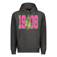Charcoal Heather aka 1908 Premium Hoodie - linhVisuals