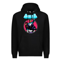 Black superhero punish her Premium Hoodie - linhVisuals