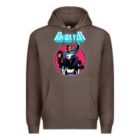 Coffee superhero punish her Premium Hoodie - linhVisuals