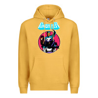 Mustard superhero punish her Premium Hoodie - linhVisuals