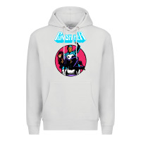 Dove Grey superhero punish her Premium Hoodie - linhVisuals