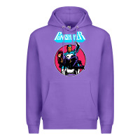 Purple superhero punish her Premium Hoodie - linhVisuals