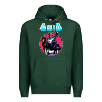 Sports Green superhero punish her Premium Hoodie - linhVisuals