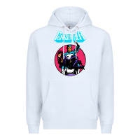 White superhero punish her Premium Hoodie - linhVisuals