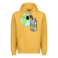 Mustard wrld drink Premium Hoodie - linhVisuals