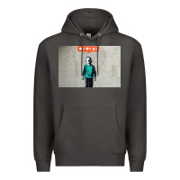 Smoke banksy nobody likes me boy Premium Hoodie - linhVisuals