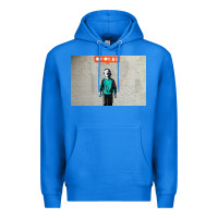 True Royal banksy nobody likes me boy Premium Hoodie - linhVisuals